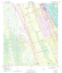 Download a high-resolution, GPS-compatible USGS topo map for Edgewater, FL (1984 edition)