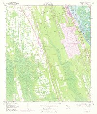 1950 Map of Edgewater, 1976 Print