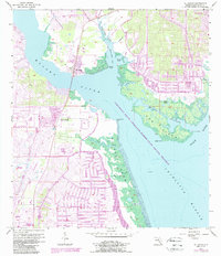 Download a high-resolution, GPS-compatible USGS topo map for El Jobean, FL (1987 edition)