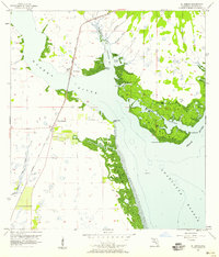 Download a high-resolution, GPS-compatible USGS topo map for El Jobean, FL (1958 edition)
