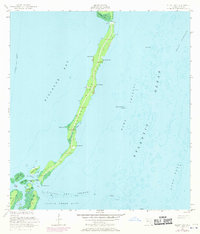 Download a high-resolution, GPS-compatible USGS topo map for Elliott Key, FL (1970 edition)