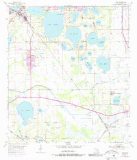 Download a high-resolution, GPS-compatible USGS topo map for Eloise, FL (1987 edition)