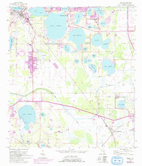 Download a high-resolution, GPS-compatible USGS topo map for Eloise, FL (1993 edition)