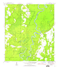 Download a high-resolution, GPS-compatible USGS topo map for Estiffanulga, FL (1960 edition)