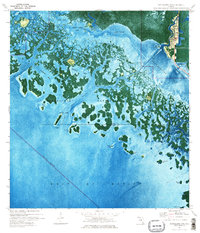 Download a high-resolution, GPS-compatible USGS topo map for Everglades City, FL (1976 edition)