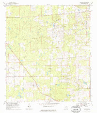 preview thumbnail of historical topo map of Marion County, FL in 1968