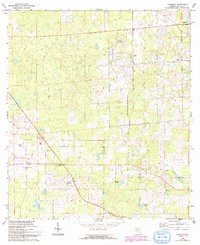 preview thumbnail of historical topo map of Marion County, FL in 1968