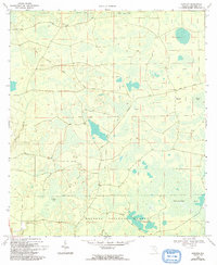 preview thumbnail of historical topo map of Columbia County, FL in 1969
