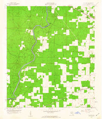 preview thumbnail of historical topo map of Suwannee County, FL in 1959