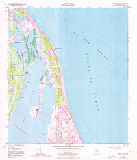 Download a high-resolution, GPS-compatible USGS topo map for False Cape, FL (1971 edition)