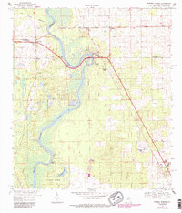 Download a high-resolution, GPS-compatible USGS topo map for Fanning Springs, FL (1988 edition)