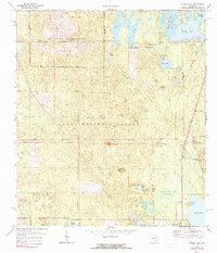 preview thumbnail of historical topo map of Marion County, FL in 1972