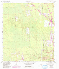 Download a high-resolution, GPS-compatible USGS topo map for Favoretta, FL (1993 edition)