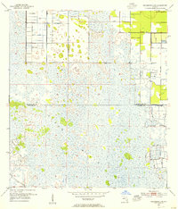 preview thumbnail of historical topo map of Indian River County, FL in 1953