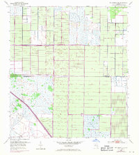 preview thumbnail of historical topo map of Indian River County, FL in 1953