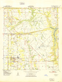 preview thumbnail of historical topo map of Fellsmere, FL in 1951
