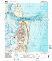 Download a high-resolution, GPS-compatible USGS topo map for Fernandina Beach, FL (2002 edition)