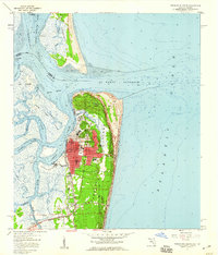 Download a high-resolution, GPS-compatible USGS topo map for Fernandina Beach, FL (1959 edition)