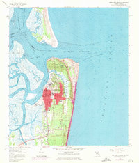 Download a high-resolution, GPS-compatible USGS topo map for Fernandina Beach, FL (1971 edition)