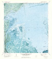 preview thumbnail of historical topo map of Glades County, FL in 1971