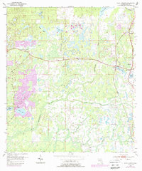 Download a high-resolution, GPS-compatible USGS topo map for Fivay Junction, FL (1988 edition)