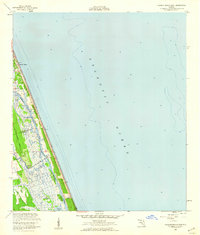 preview thumbnail of historical topo map of Volusia County, FL in 1956