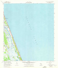 Download a high-resolution, GPS-compatible USGS topo map for Flagler Beach East, FL (1972 edition)