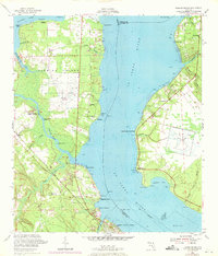 Download a high-resolution, GPS-compatible USGS topo map for Fleming Island, FL (1971 edition)