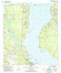 Download a high-resolution, GPS-compatible USGS topo map for Fleming Island, FL (1993 edition)