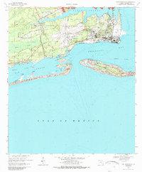 Download a high-resolution, GPS-compatible USGS topo map for Fort Barrancas, FL (1986 edition)