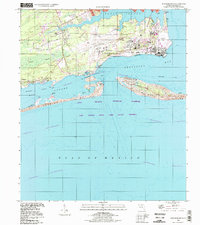Download a high-resolution, GPS-compatible USGS topo map for Fort Barrancas, FL (1998 edition)
