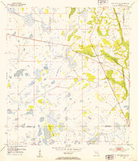 Download a high-resolution, GPS-compatible USGS topo map for Fort Drum NW, FL (1954 edition)