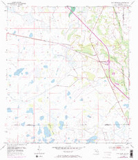 Download a high-resolution, GPS-compatible USGS topo map for Fort Drum NW, FL (1973 edition)