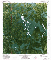 preview thumbnail of historical topo map of Franklin County, FL in 1981