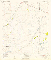 Download a high-resolution, GPS-compatible USGS topo map for Fort Kissimmee NE, FL (1954 edition)