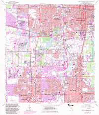 Download a high-resolution, GPS-compatible USGS topo map for Fort Lauderdale South, FL (1983 edition)