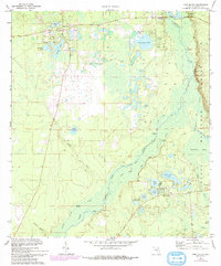 Download a high-resolution, GPS-compatible USGS topo map for Fort Mc Coy, FL (1993 edition)