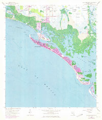 Download a high-resolution, GPS-compatible USGS topo map for Fort Myers Beach, FL (1973 edition)