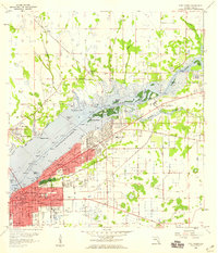 1958 Map of Fort Myers, 1959 Print