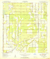 Download a high-resolution, GPS-compatible USGS topo map for Fort Pierce NW, FL (1950 edition)