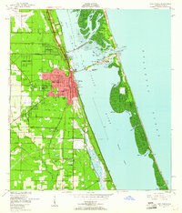 preview thumbnail of historical topo map of Fort Pierce, FL in 1949