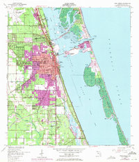 Download a high-resolution, GPS-compatible USGS topo map for Fort Pierce, FL (1971 edition)