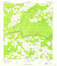 preview thumbnail of historical topo map of Hamilton County, FL in 1958