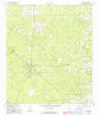 Download a high-resolution, GPS-compatible USGS topo map for Fort White, FL (1993 edition)