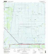 preview thumbnail of historical topo map of Miami-Dade County, FL in 1995