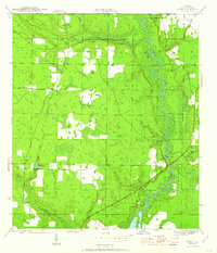 Download a high-resolution, GPS-compatible USGS topo map for Frink, FL (1960 edition)