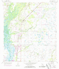 Download a high-resolution, GPS-compatible USGS topo map for Ft Ogden, FL (1987 edition)