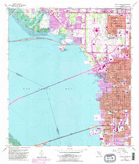 Download a high-resolution, GPS-compatible USGS topo map for Gandy Bridge, FL (1987 edition)
