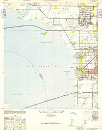 Download a high-resolution, GPS-compatible USGS topo map for Gandy Bridge, FL (1947 edition)