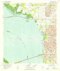 Download a high-resolution, GPS-compatible USGS topo map for Gandy Bridge, FL (1957 edition)